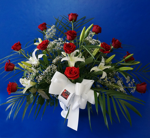 Roses et lys